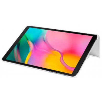 Фото Чехол для планшета Samsung Galaxy Tab A 10.1 (2019) Book Cover полиуретан/поликарбонат белый (EF-BT510CWEGRU) - #2