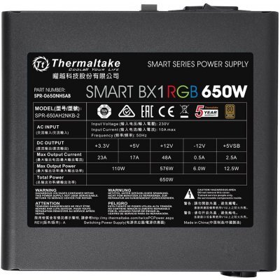     Thermaltake Smart BX1 RGB 650W - #2