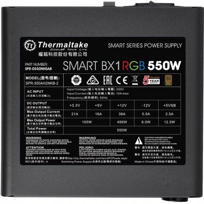     Thermaltake Smart BX1 RGB 550W - #4