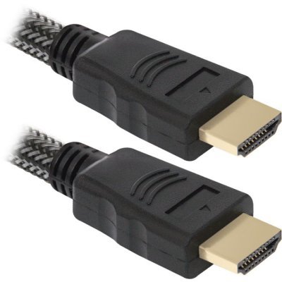 Фото Кабель HDMI Defender HDMI-03PRO HDMI M-M, ver 1.4, 1.0 м - #1