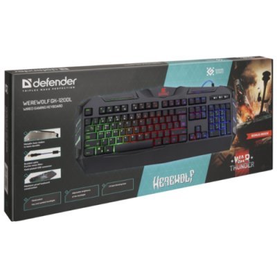   Defender Werewolf GK-120DL RU,RGB ,19 Anti-Ghost - #1