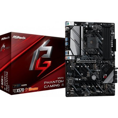 Фото Материнская плата ПК ASRock X570 PHANTOM GAMING 4 - #4