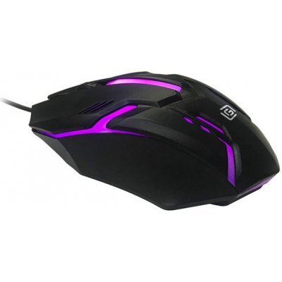 Фото Мышь OKLICK 396M INSOMNIA черный оптическая (1000dpi) USB (3but) - #1