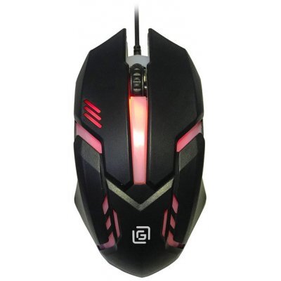 Фото Мышь OKLICK 396M INSOMNIA черный оптическая (1000dpi) USB (3but) - #2