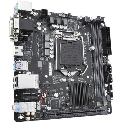     Gigabyte H310N 2.0 Soc-1151v2 Intel H310C 2xDDR4 mini-ITX AC`97 8ch(7.1) GbLAN+VGA+DVI+HDMI - #1