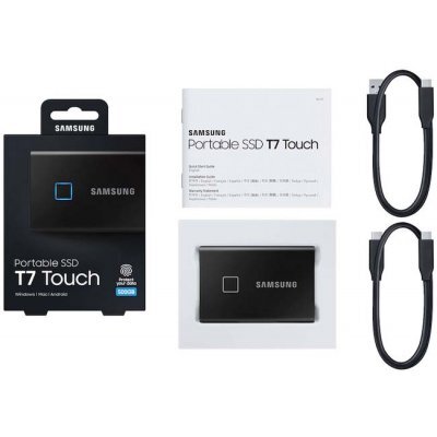   SSD Samsung USB Type-C 500Gb MU-PC500K/WW T7 Touch 1.8" - #1
