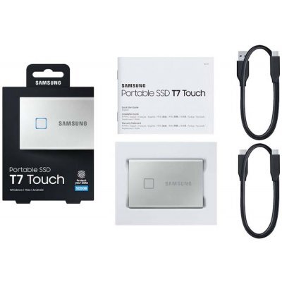   SSD Samsung USB Type-C 500Gb MU-PC500S/WW T7 Touch 1.8" - #1