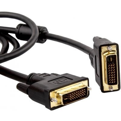Фото Кабель DVI to DVI TV-COM (25M -25M) 2 фильтра, CU, 1,8м - #1