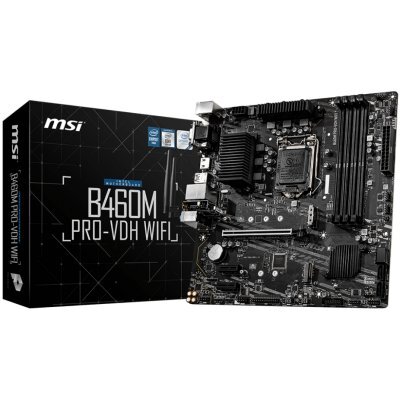     MSI B460M PRO-VDH WIFI Soc-1200 Intel B460 4xDDR4 mATX AC`97 8ch(7.1) GbLAN+VGA+DVI+HDMI - #4