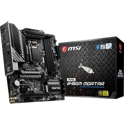     MSI MAG B460M MORTAR Soc-1200 Intel B460 4xDDR4 mATX AC`97 8ch(7.1) 2.5Gg RAID+HDMI+DP - #4