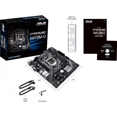     ASUS PRIME H410M-D Soc-1200 Intel H410 2xDDR4 mATX AC`97 8ch(7.1) GbLAN+VGA+HDMI - #3
