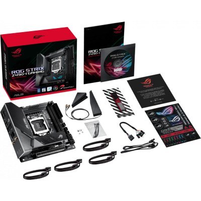     ASUS ROG STRIX Z490-I GAMING Soc-1200 Intel Z490 2xDDR4 mini-ITX AC`97 8ch(7.1) 2.5Gg RAID+HDMI+DP - #3