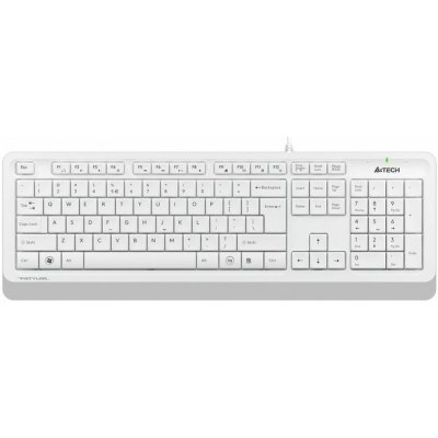 Фото Комплект клавиатура+мышь A4Tech A4 Fstyler F1010 клав:белый/серый мышь:белый/серый USB Multimedia - #3