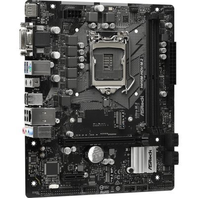     ASRock H410M-HDV/M.2 Soc-1200 Intel H410 2xDDR4 mATX AC`97 8ch(7.1) GbLAN+VGA+DVI+HDMI - #2