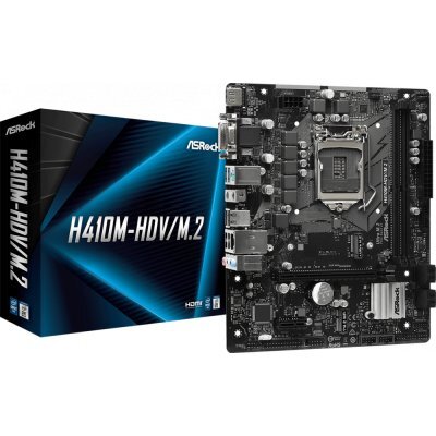     ASRock H410M-HDV/M.2 Soc-1200 Intel H410 2xDDR4 mATX AC`97 8ch(7.1) GbLAN+VGA+DVI+HDMI - #4