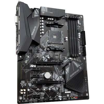     Gigabyte B550 GAMING X Soc-AM4 AMD B550 4xDDR4 ATX AC`97 8ch(7.1) GbLAN RAID+DVI+HDMI - #1