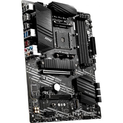     MSI B550-A PRO Soc-AM4 AMD B550 4xDDR4 ATX AC`97 8ch(7.1) GbLAN RAID+HDMI+DP (<span style="color:#f4a944"></span>) - #1
