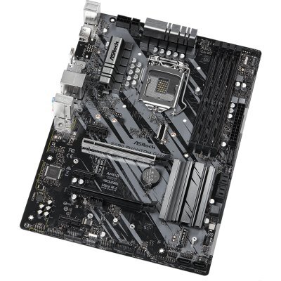     ASRock Z490 PHANTOM GAMING 4 Soc-1200 Intel Z490 4xDDR4 ATX AC`97 8ch(7.1) GbLAN RAID+HDMI - #1