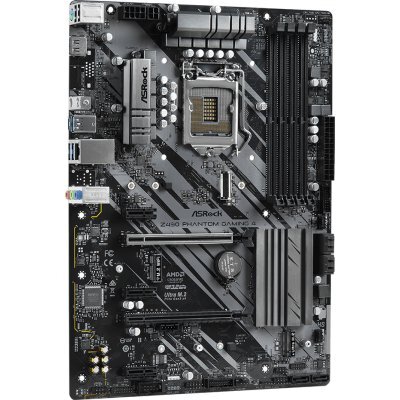     ASRock Z490 PHANTOM GAMING 4 Soc-1200 Intel Z490 4xDDR4 ATX AC`97 8ch(7.1) GbLAN RAID+HDMI - #2