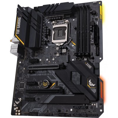     ASUS TUF GAMING Z490-PLUS (WI-FI) Soc-1200 Intel Z490 4xDDR4 ATX AC`97 8ch(7.1) GbLAN RAID - #1