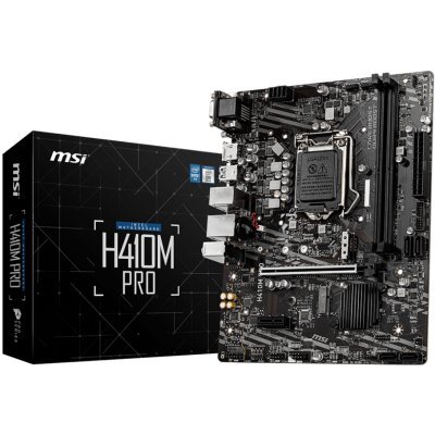     MSI H410M PRO Soc-1200 Intel H410 2xDDR4 mATX AC`97 8ch(7.1) GbLAN+VGA+DVI+HDMI - #3
