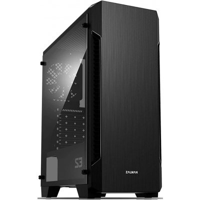     ZALMAN S3 TG, ATX, BLACK - #1