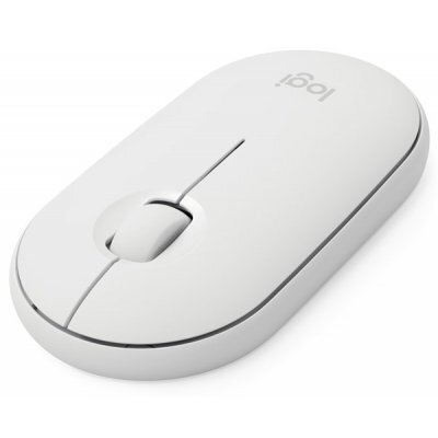   Logitech Wireless Mouse Pebble M350 OFF-WHITE (910-005716) - #1