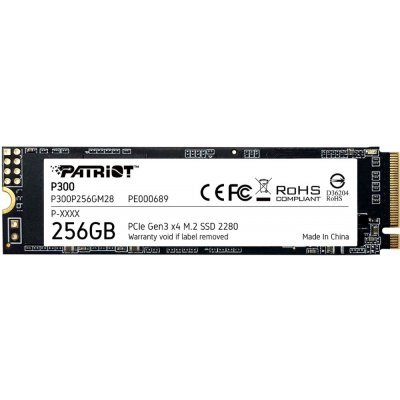   SSD Patriot PCI-E x4 256Gb P300P256GM28 P300 M.2 2280 (<span style="color:#f4a944"></span>) - #2