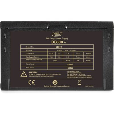 Фото Блок питания ПК DeepCool Explorer DE600 - #3