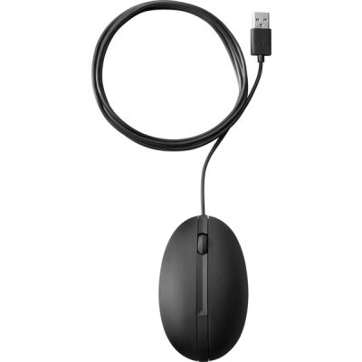 Фото Мышь HP Wired Desktop 320M 9VA80AA black (Halley) - #1