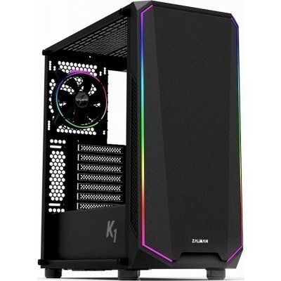     ZALMAN K1 Rev.B, ATX, BLACK - #1