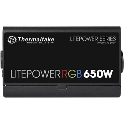 Фото Блок питания ПК Thermaltake ATX 650W Litepower RGB 650 (PS-LTP-0650NHSANE-1) - #3