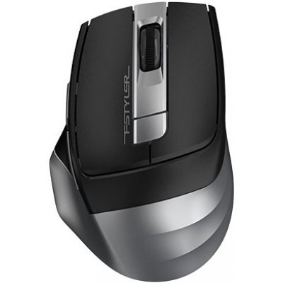Фото Мышь A4Tech A4 Fstyler FG35 серый/черный оптическая (2000dpi) беспроводная USB (6but) - #3