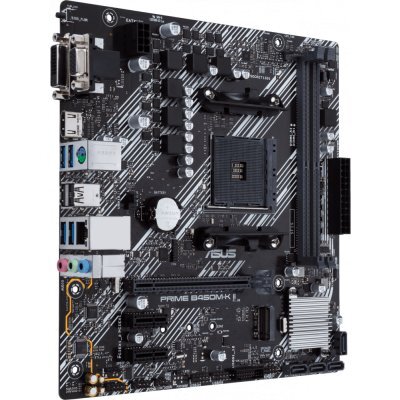 Фото Материнская плата ПК ASUS PRIME B450M-K II - #1