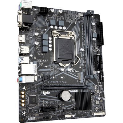     Gigabyte H410M H V3 Soc-1200 Intel H510 2xDDR4 mATX AC`97 8ch(7.1) GbLAN+VGA+HDMI - #1