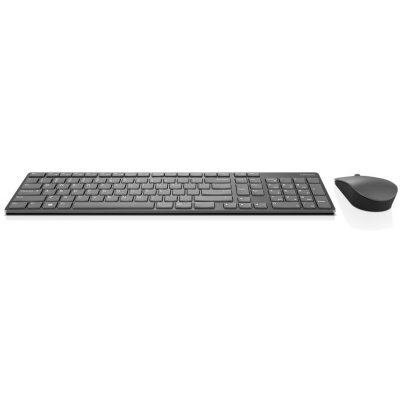 Фото Комплект клавиатура+мышь Lenovo Combo Professional клав:черный мышь:черный USB беспроводная slim 4X30T25796 - #1