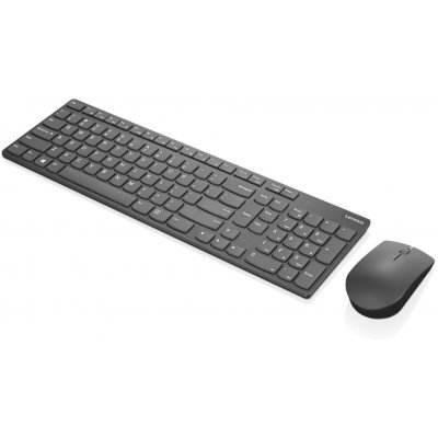 Фото Комплект клавиатура+мышь Lenovo Combo Professional клав:черный мышь:черный USB беспроводная slim 4X30T25796 - #3