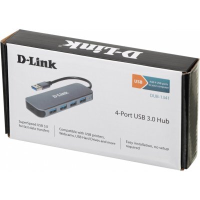  USB  D-Link DUB-1341/C USB 3.0 Hub, 4xUSB3.0 - #3