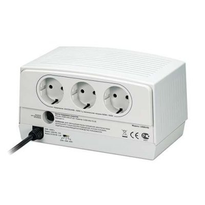    APC Line-R 600VA 230V 3x Schuko Outlets (LE600-RS) - #1