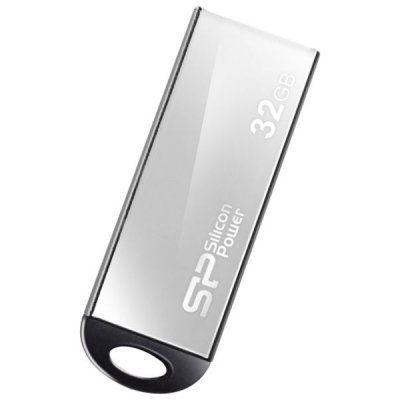Фото USB накопитель Silicon Power 32Gb TOUCH 830 (Silver) серебристый - #1