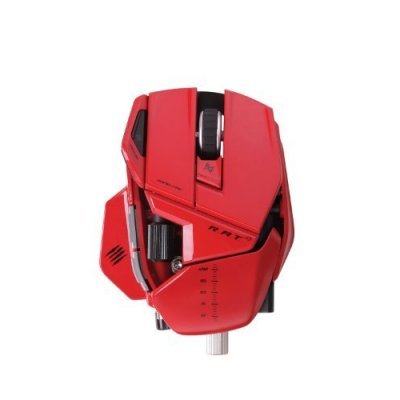 Фото Мышь Saitek Mad Catz R.A.T.9 Gloss Red (MCB437090013/02/1) - #1