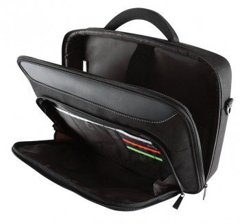 Фото Сумка для ноутбука Targus CN415EU-50 15.6" black/red - #1
