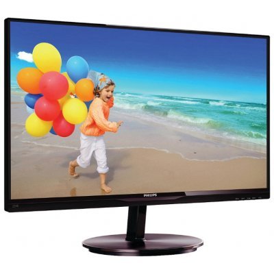   21.5" Philips 224E5QSB Black-Cherry - #1