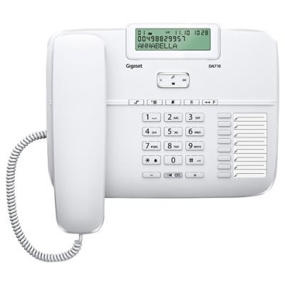 Фото Проводной телефон Siemens Gigaset DA710 белый - #1