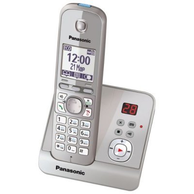 Фото Радиотелефон Panasonic KX-TG6721 серебристый металлик - #2