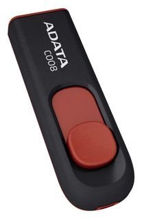 Фото USB накопитель 32Gb ADATA C008 темно-красный - #1