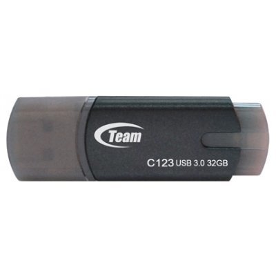 Фото USB накопитель  32Gb TEAM C123 Drive USB 3.0, Gray (765441006164) - #1