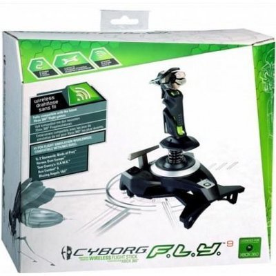     Mad Catz X-Box 360 CYBORG F.L.Y. 9 Wireless Flight Stick - #3