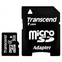 ����� ������ Transcend 8Gb microSDHC class 4 TS8GUSDHC4