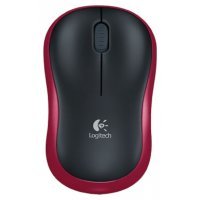 Logitech wireless mouse M185 Red WER 